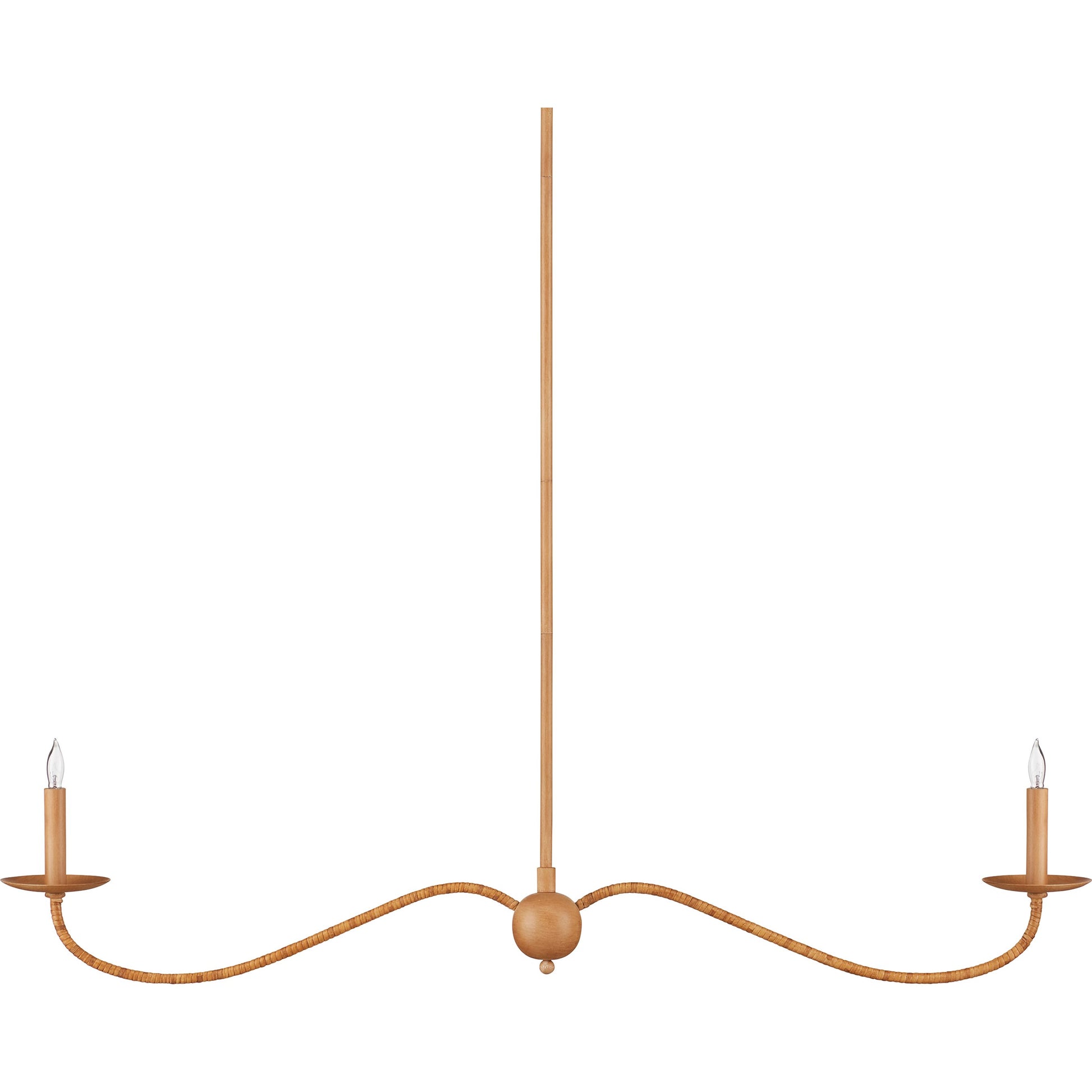 Saxon Linear Chandelier by Currey and Company. Made from unique in a modern style.