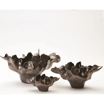 Meteor Bowl by Global Views. Made from ceramic in a coastal style.