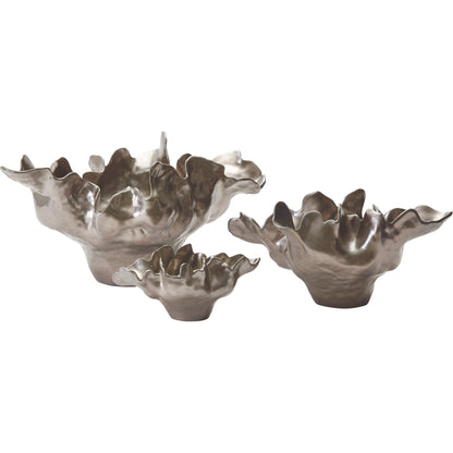 Meteor Bowl by Global Views. Made from ceramic in a coastal style.
