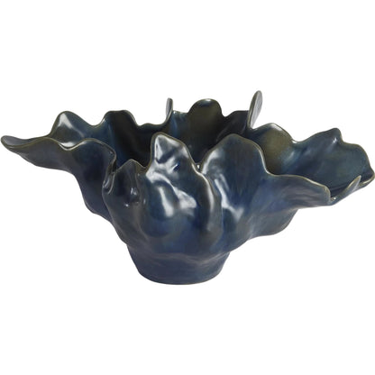 Meteor Bowl by Global Views. Made from ceramic in a coastal style.