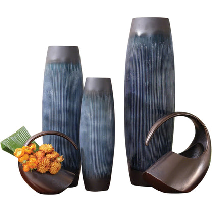 Matchstick Vase by Global Views. Made from porcelain in a eclectic & global style.