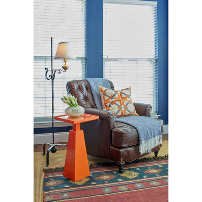 Colonial Floor Lamp by Wildwood in blacksmith, polished. Made from other: metal in a transitional style.