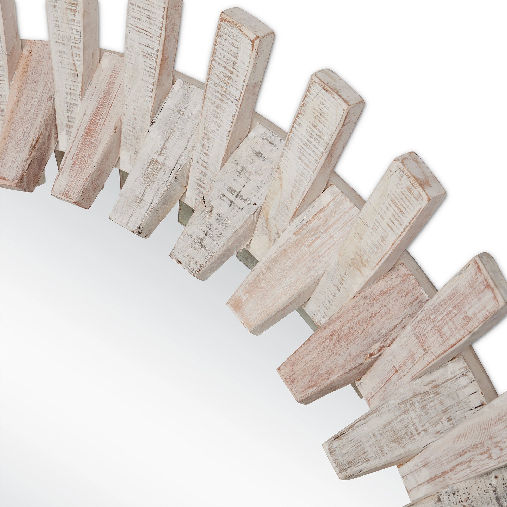 Diza Mirror by Currey and Company. Made from wood, glass in a modern style.