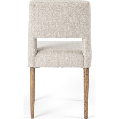 Joseph Dining Chair by Four Hands in toasted nettlewood. Made from unique in a transitional style.