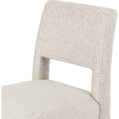 Joseph Dining Chair by Four Hands in toasted nettlewood. Made from unique in a transitional style.
