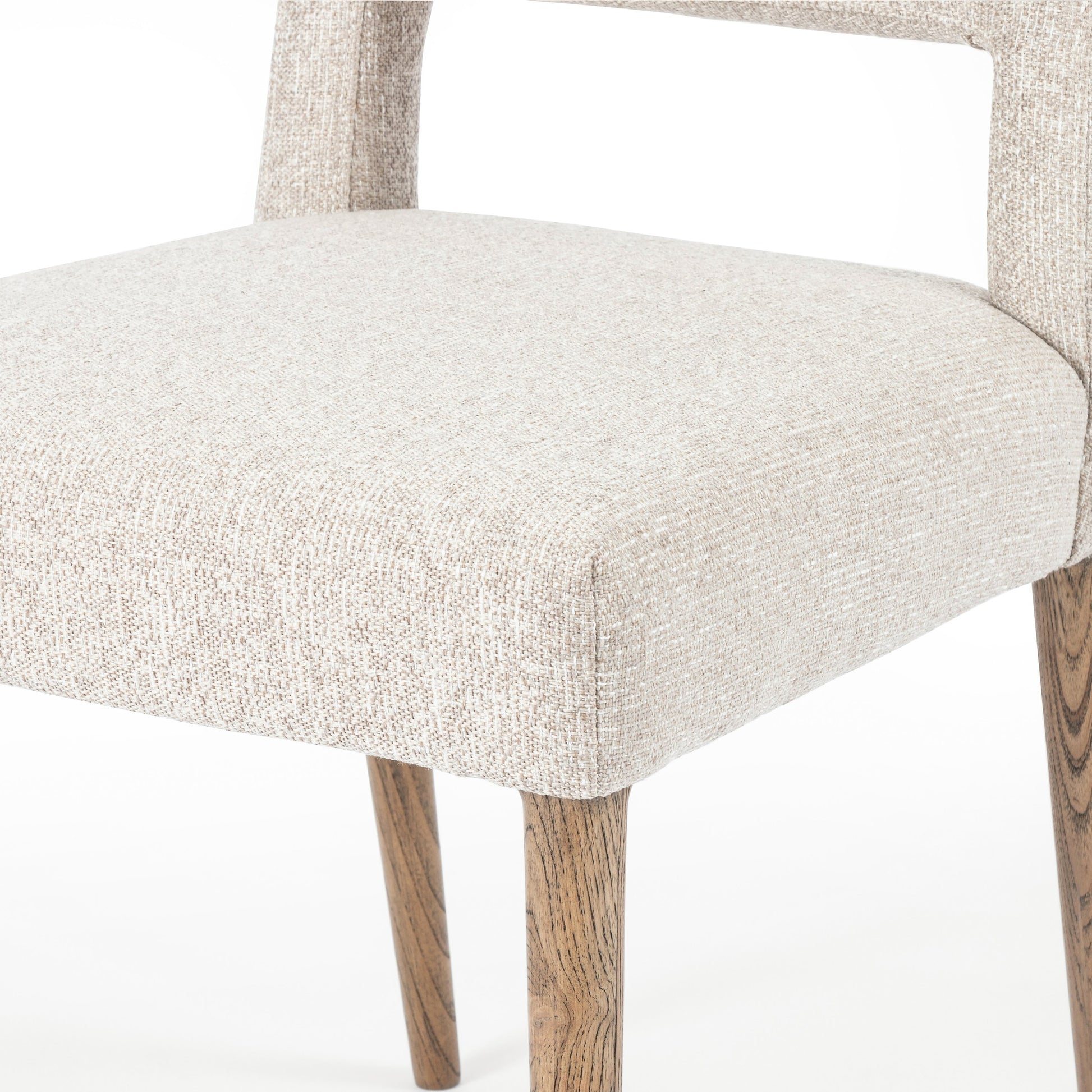 Joseph Dining Chair by Four Hands in toasted nettlewood. Made from unique in a transitional style.