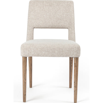 Joseph Dining Chair by Four Hands in toasted nettlewood. Made from unique in a transitional style.