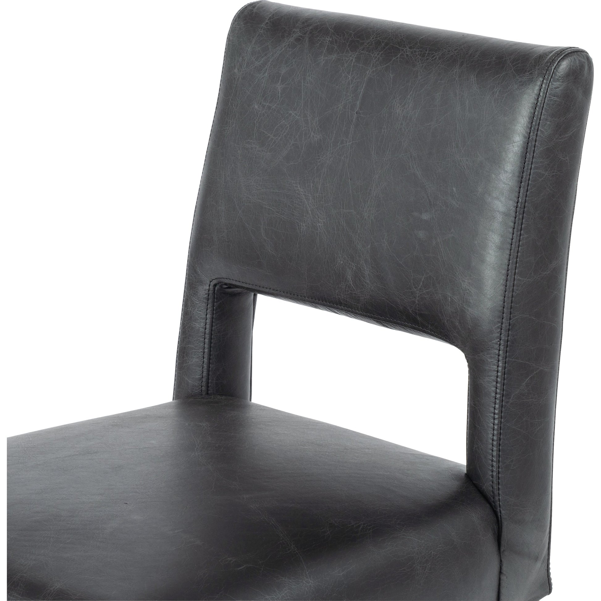 Joseph Dining Chair by Four Hands in toasted nettlewood. Made from unique in a transitional style.