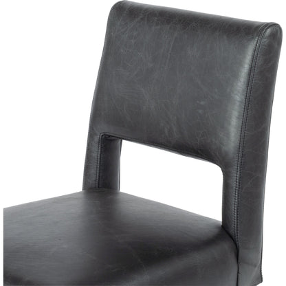 Joseph Dining Chair by Four Hands in toasted nettlewood. Made from unique in a transitional style.