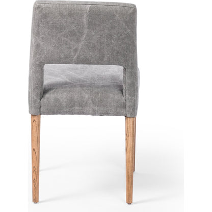 Joseph Dining Chair by Four Hands in toasted nettlewood. Made from unique in a transitional style.