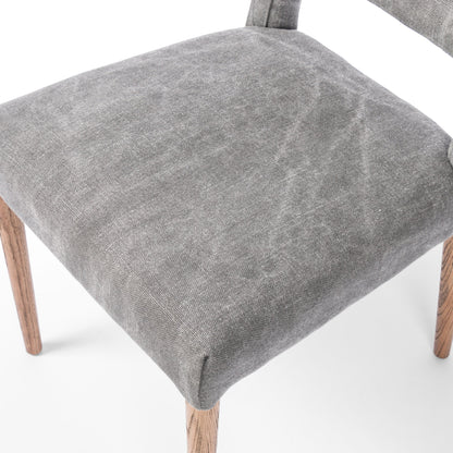 Joseph Dining Chair by Four Hands in toasted nettlewood. Made from unique in a transitional style.