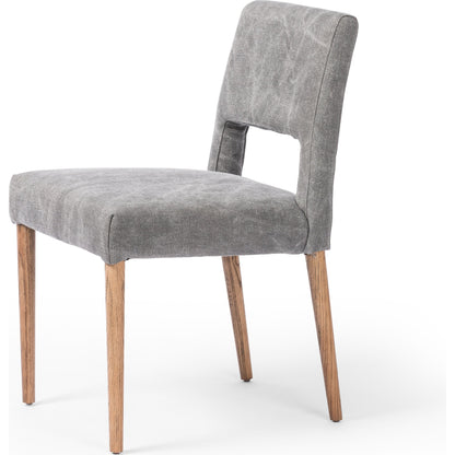 Joseph Dining Chair by Four Hands in toasted nettlewood. Made from unique in a transitional style.