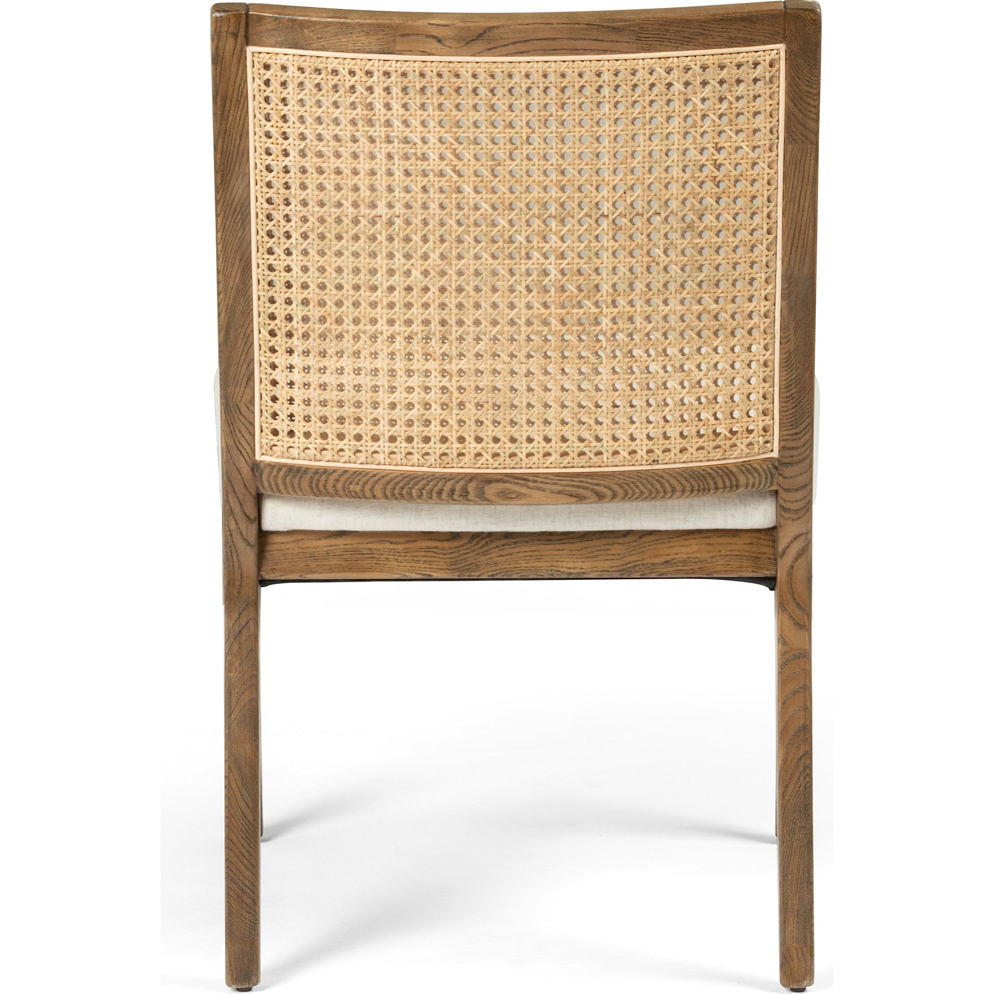 Antonia Cane Armless Dining Chair by Four Hands in toasted nettlewood. Made from unique in a transitional style.