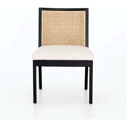 Antonia Cane Armless Dining Chair by Four Hands in toasted nettlewood. Made from unique in a transitional style.