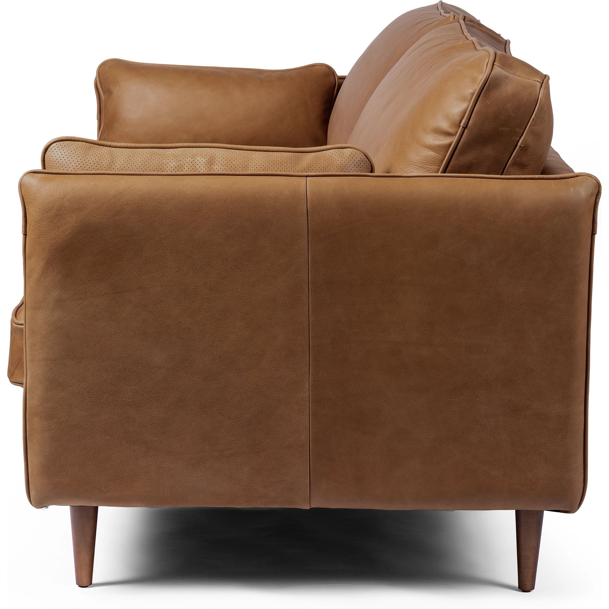 Reese Sofa by Four Hands. Made from top grain leather, solid beech, 100% polyester in a modern style.