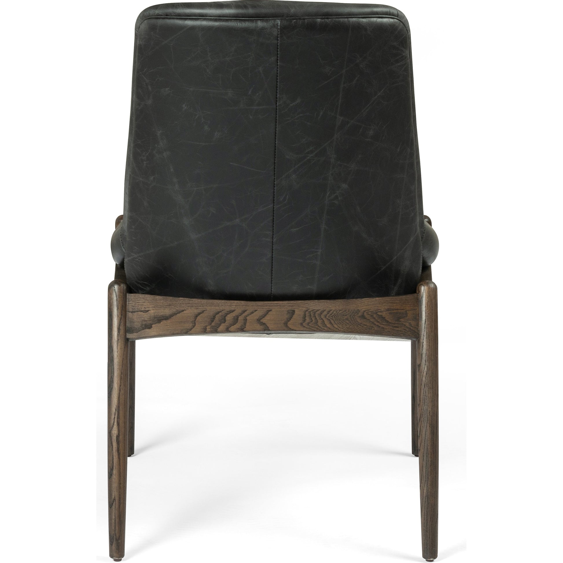 Braden Dining Chair by Four Hands in light camel, warm oak. Made from 100% polyester, solid oak in a modern style.