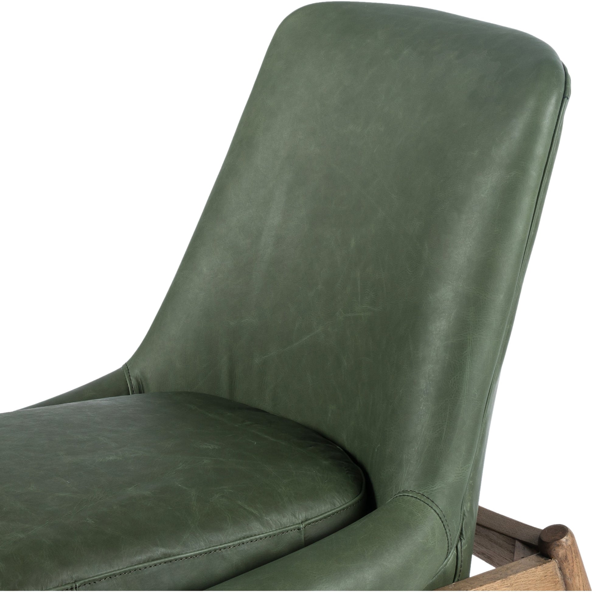 Braden Dining Chair by Four Hands in light camel, warm oak. Made from 100% polyester, solid oak in a modern style.