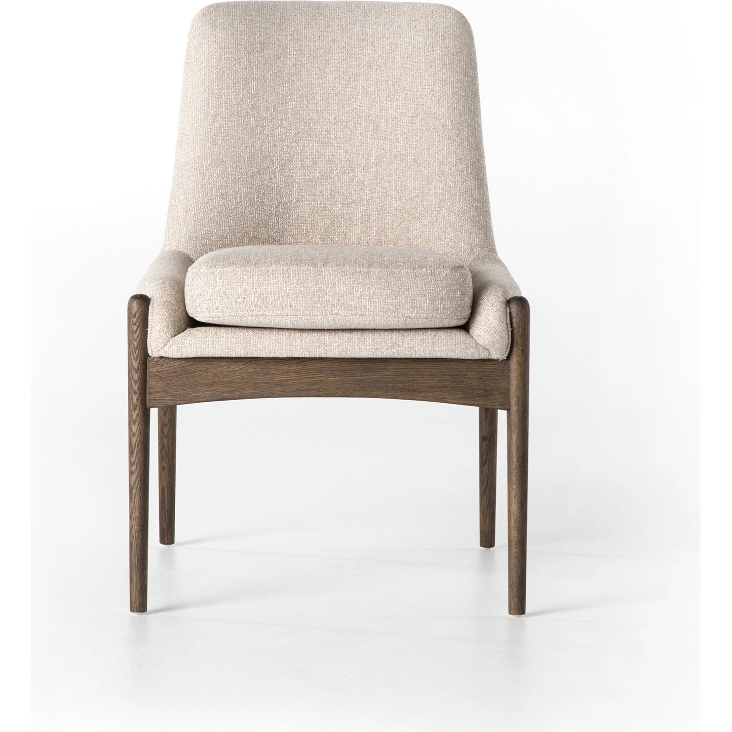 016 SI-1980135 | Additional Silo | Braden Dining Chair by Four Hands in light camel, warm oak. Made from 100% polyester, solid oak in a modern style.