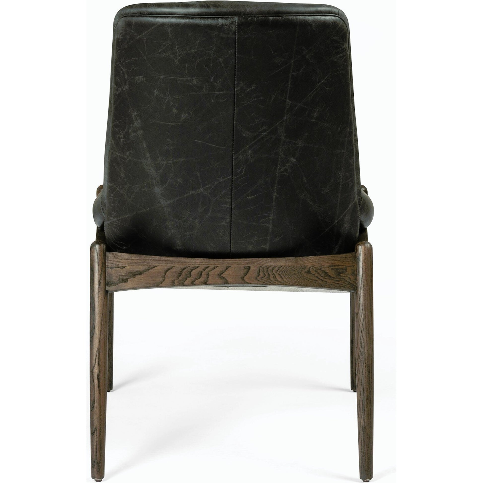Braden Dining Chair by Four Hands in light camel, warm oak. Made from 100% polyester, solid oak in a modern style.