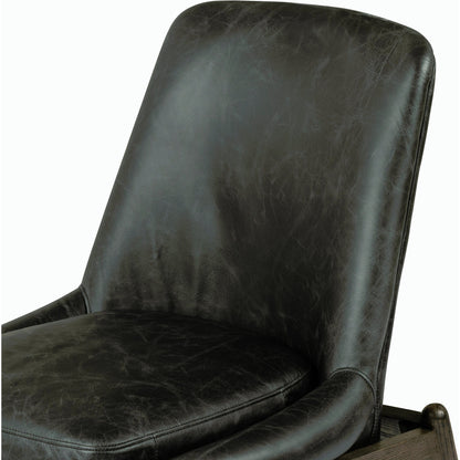 Braden Dining Chair by Four Hands in light camel, warm oak. Made from 100% polyester, solid oak in a modern style.