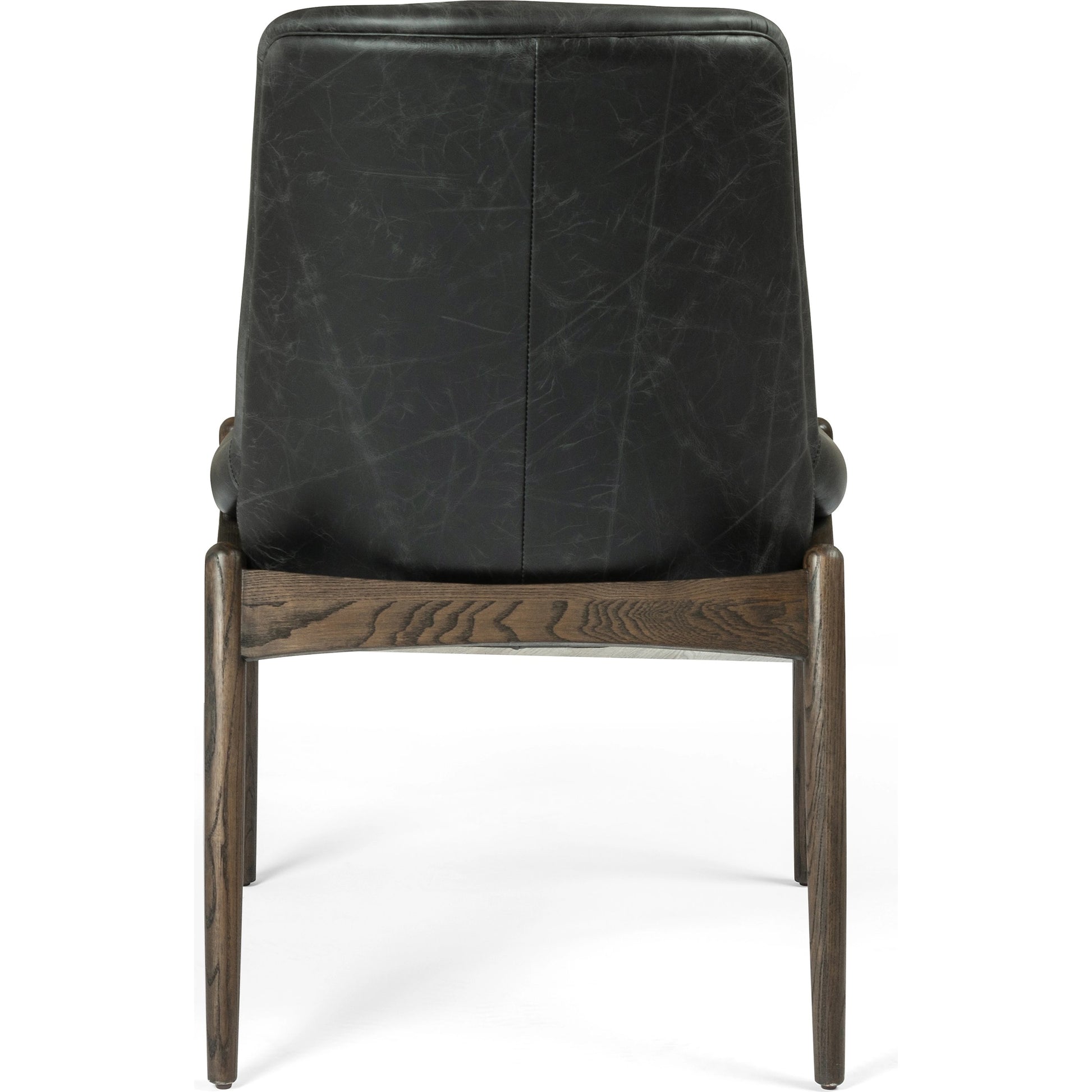 Braden Dining Chair by Four Hands in light camel, warm oak. Made from 100% polyester, solid oak in a modern style.