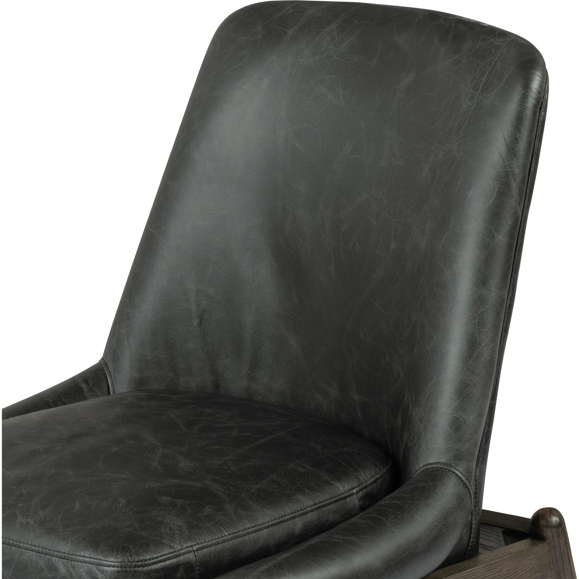 Braden Dining Chair by Four Hands in light camel, warm oak. Made from 100% polyester, solid oak in a modern style.