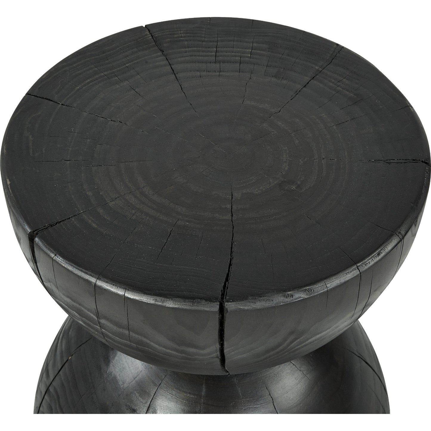 015 SI-1797546 | Closeup | Aliza End Table by Four Hands. Made from solid pine in a eclectic & global style.