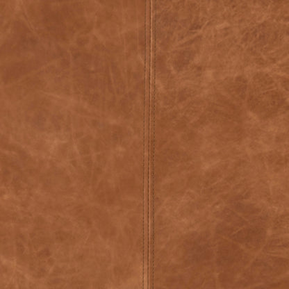 Williams Leather Chair by Four Hands in natural washed camel, weathered ash. Made from top grain leather, solid ash, 100% polyester in a rustic style.