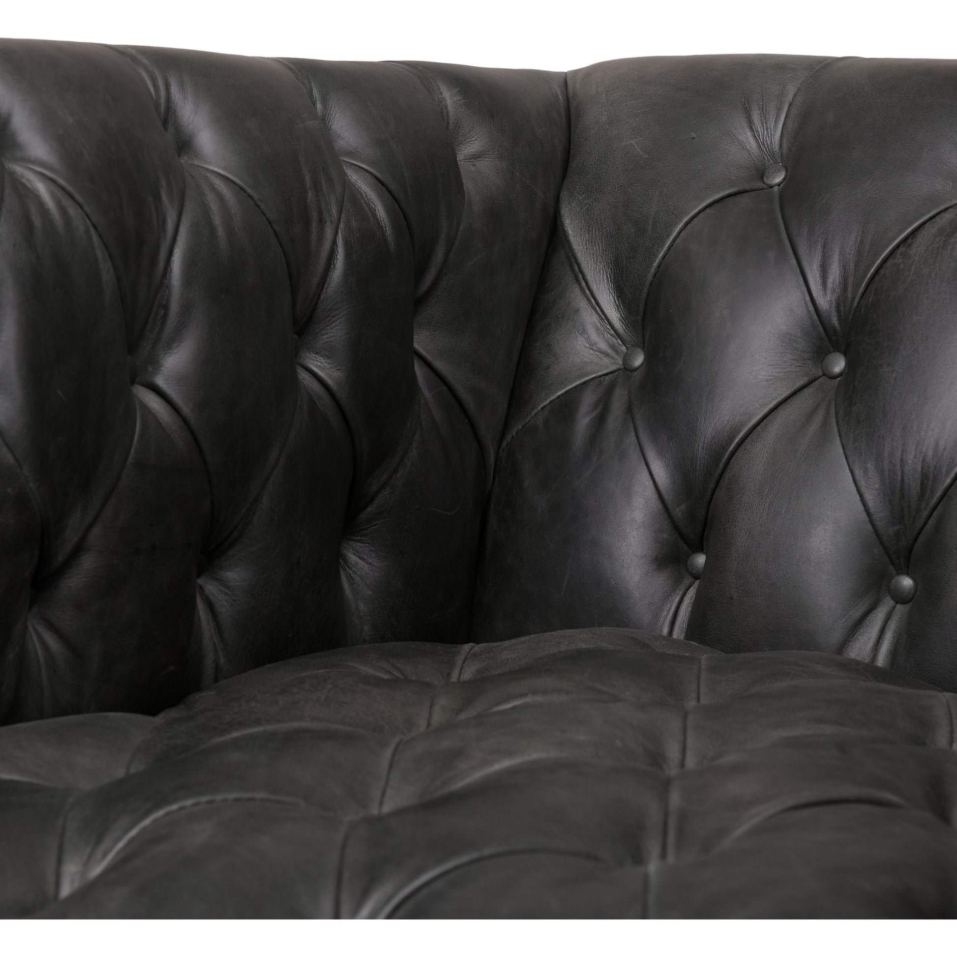 Williams Leather Chair by Four Hands in natural washed camel, weathered ash. Made from top grain leather, solid ash, 100% polyester in a rustic style.