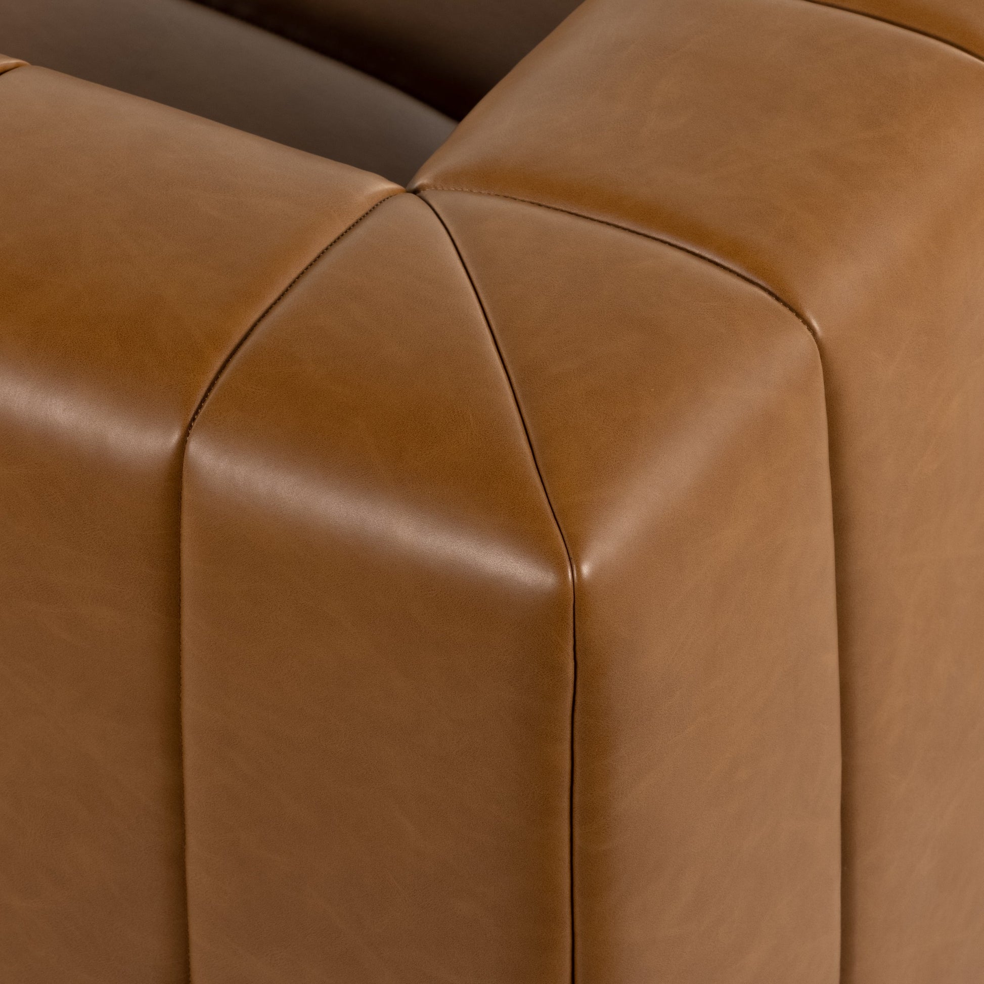 Langham Channeled 6-Piece Sectional by Four Hands in fayette cloud. Made from 97% polyester, 3% acrylic, poplar plywood, 58% polyester, 39% wool, 3% cotton in a modern style.