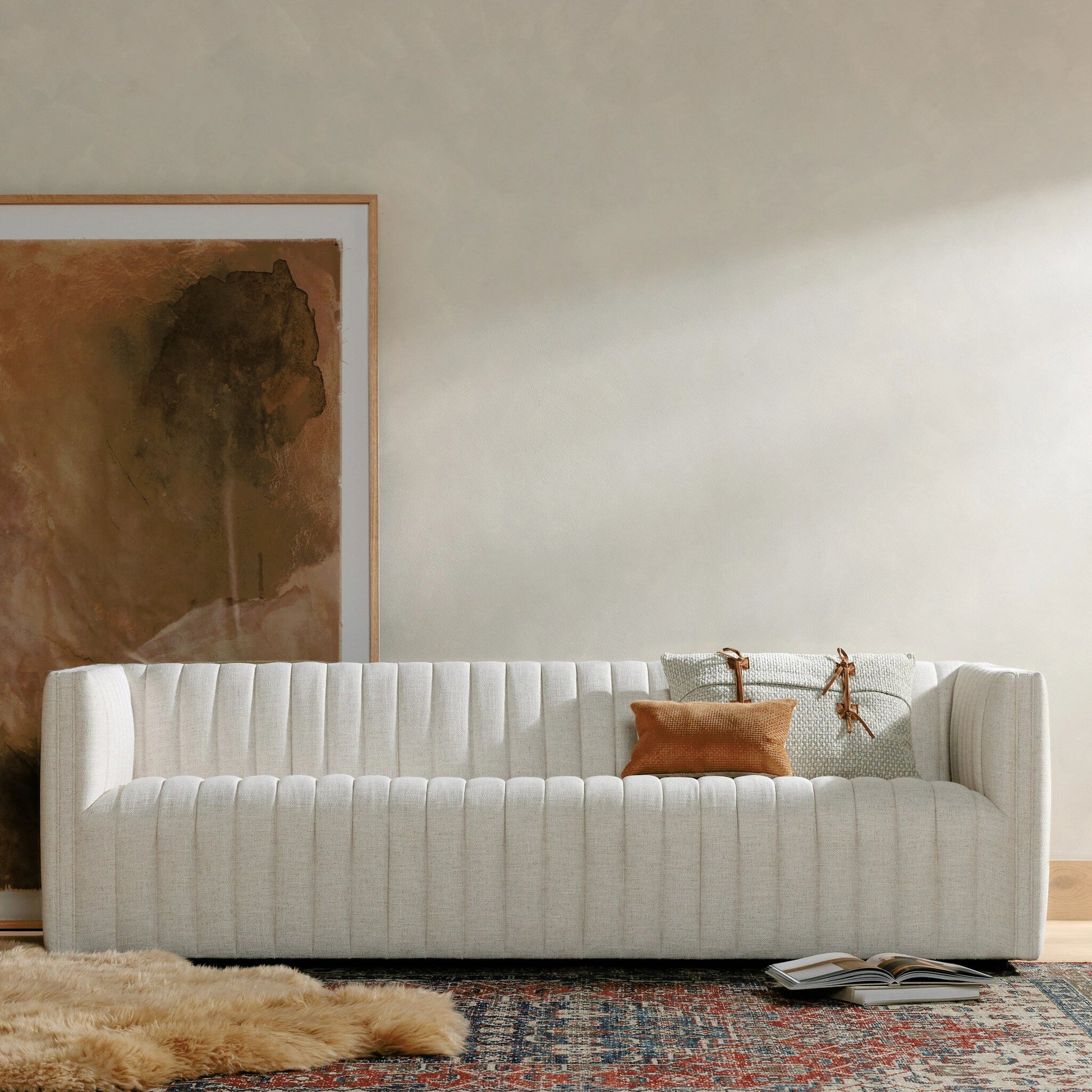 Augustine Sofa by Four Hands. Made from unique in a modern style.
