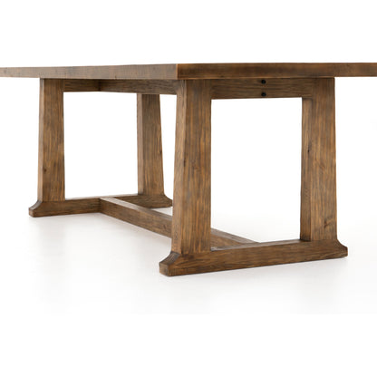 Otto Dining Table by Four Hands. Made from solid pine in a cottage & farmhouse style.