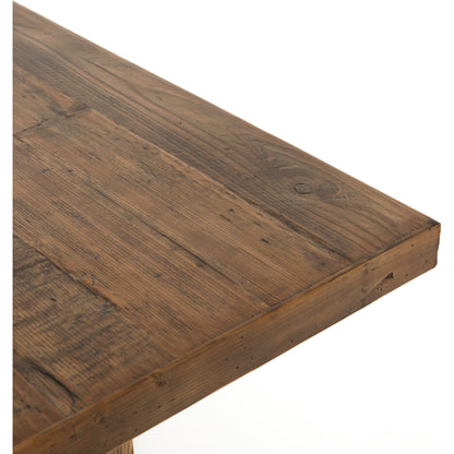 Otto Dining Table by Four Hands. Made from solid pine in a cottage & farmhouse style.