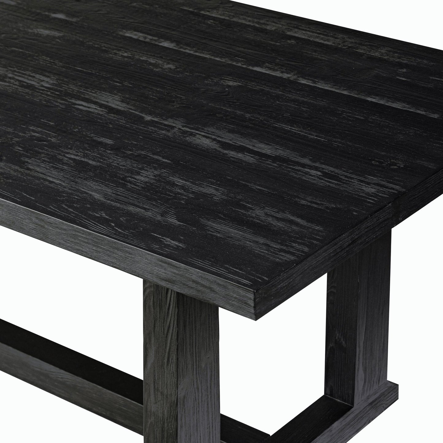 036 SI-2158372 | Closeup | Otto Dining Table by Four Hands. Made from solid pine in a cottage & farmhouse style.