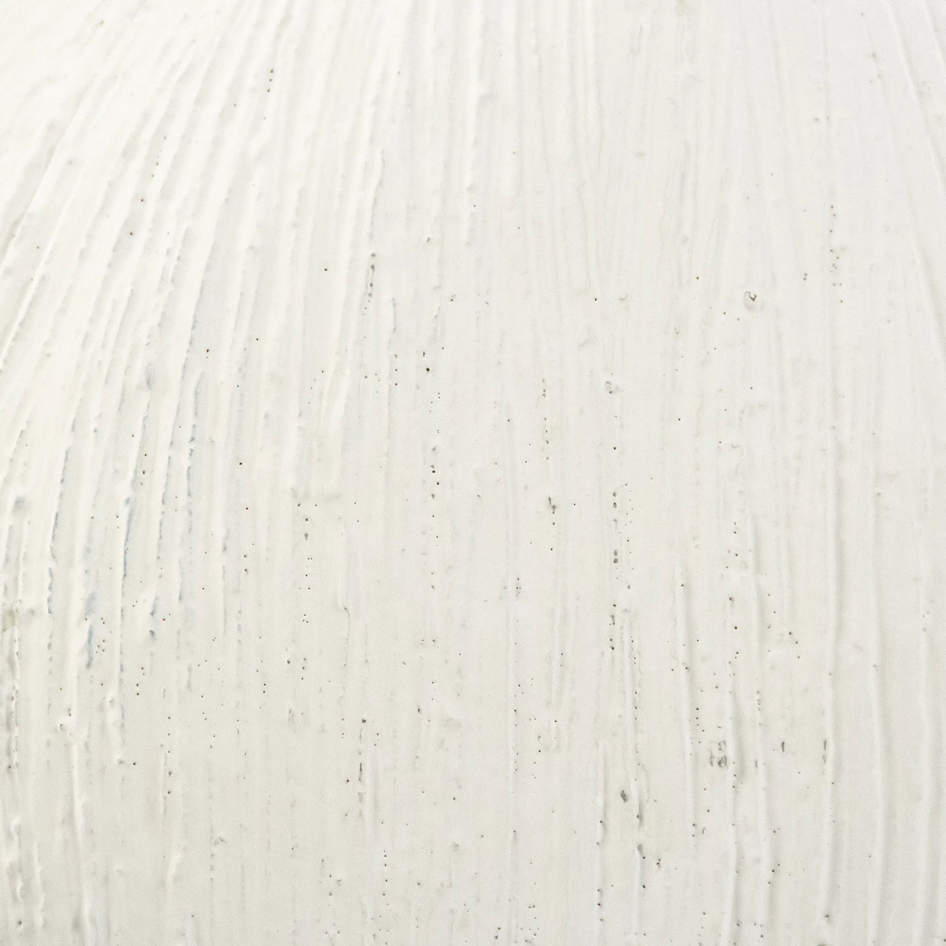 Distressed Round Vase by Zentique in distressed white and cement. Made from cement in a coastal style.