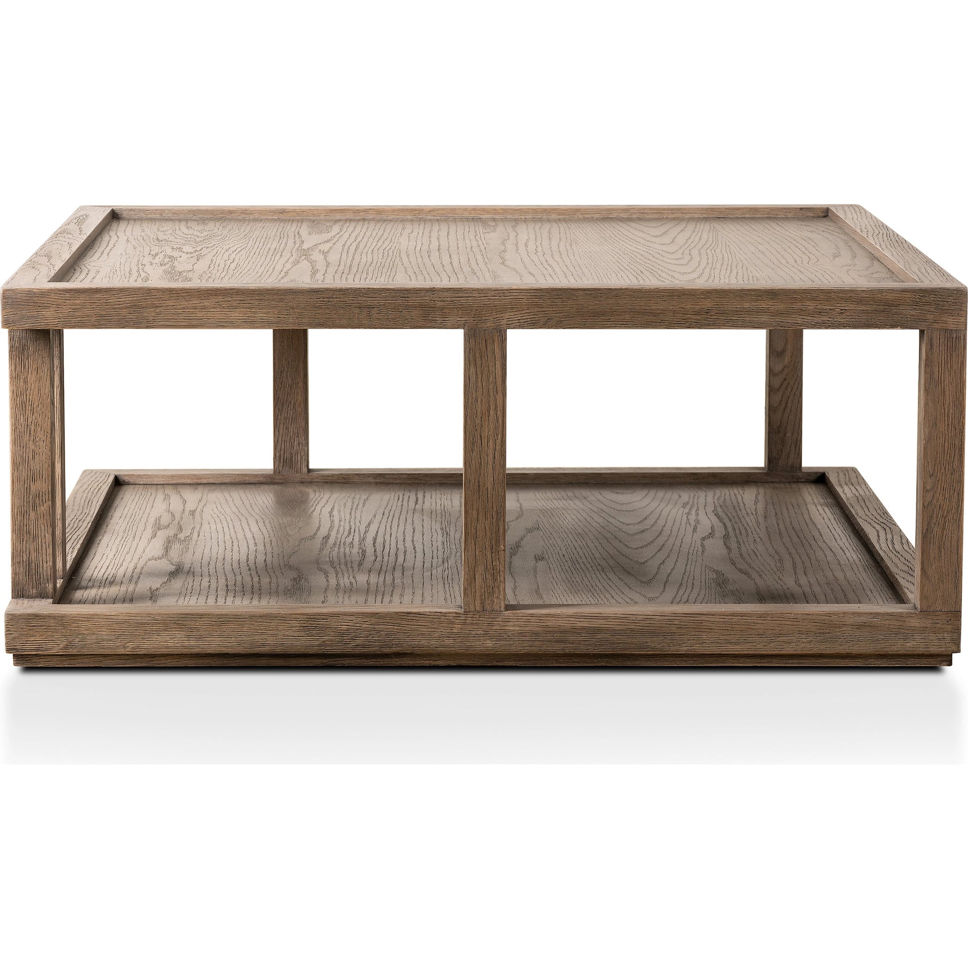 Charley Coffee Table by Four Hands. Made from oak veneer, solid oak in a modern style.