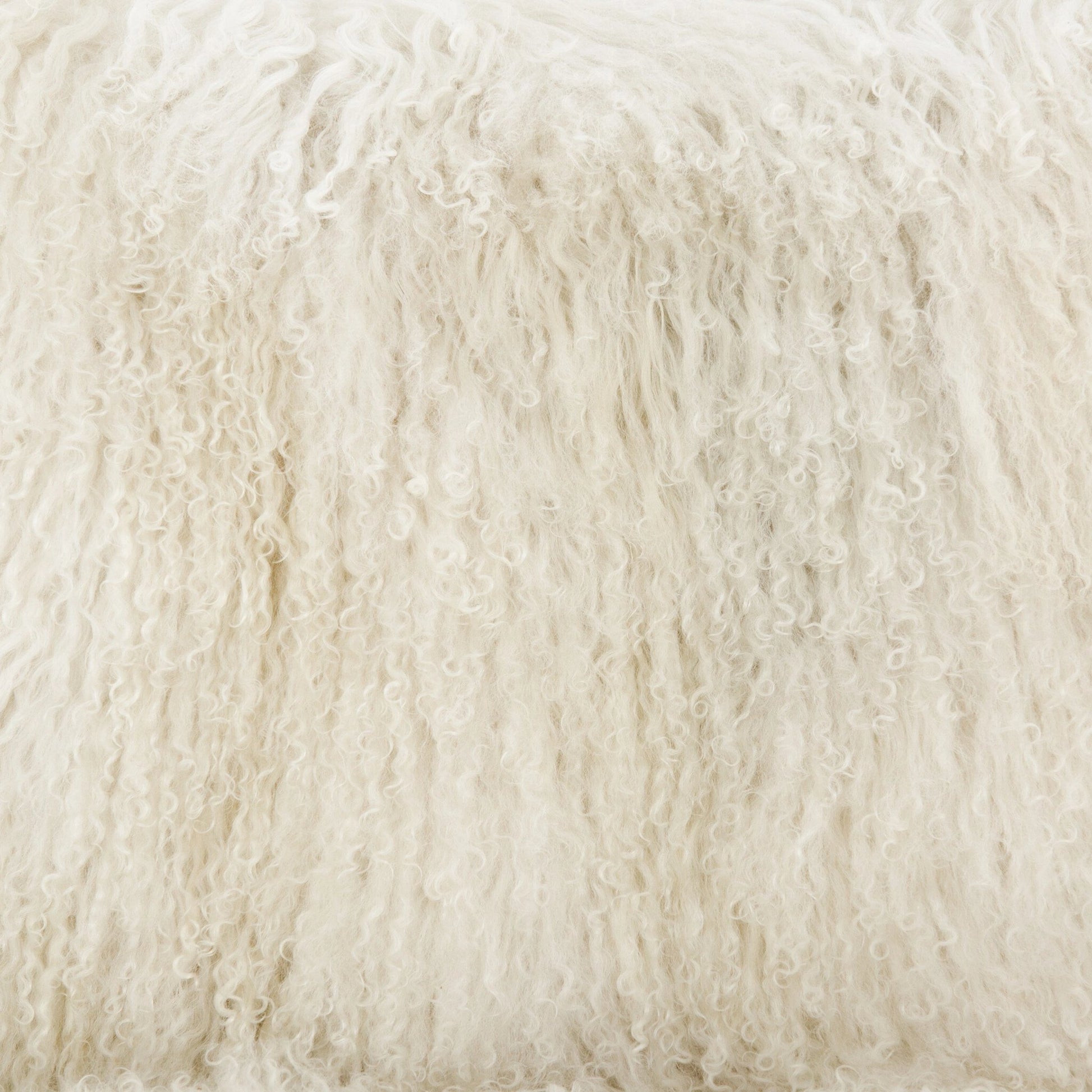 Ashland Armchair by Four Hands in mongolia cream fur, drifted oak. Made from mongolia fur, solid oak, 100% polyester in a modern style.