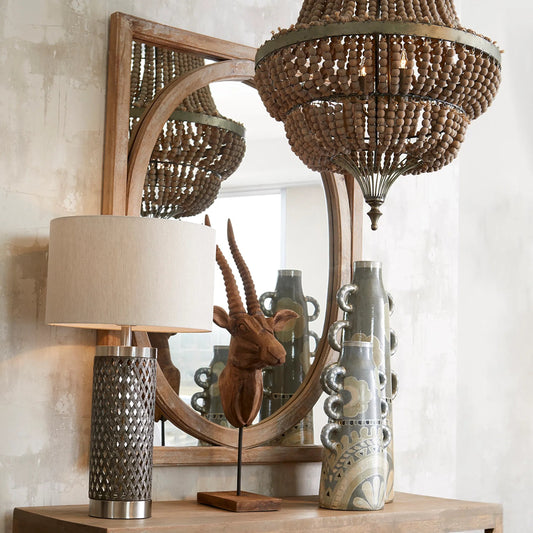 Alpine Sculpture by Cyan Design. Made from iron, wood in a eclectic & global style.