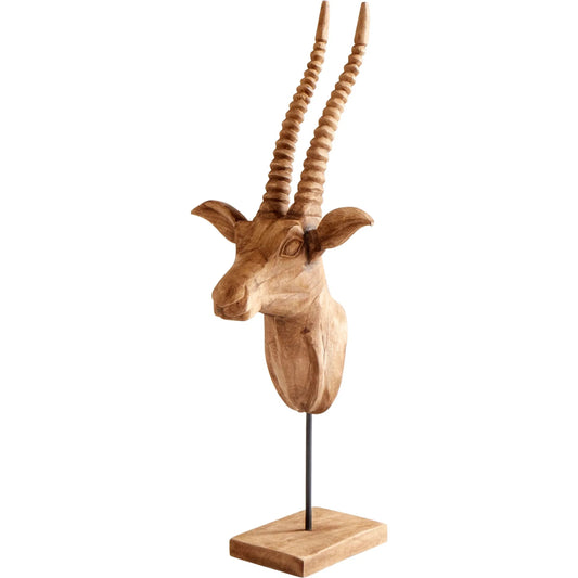 Alpine Sculpture by Cyan Design. Made from iron, wood in a eclectic & global style.