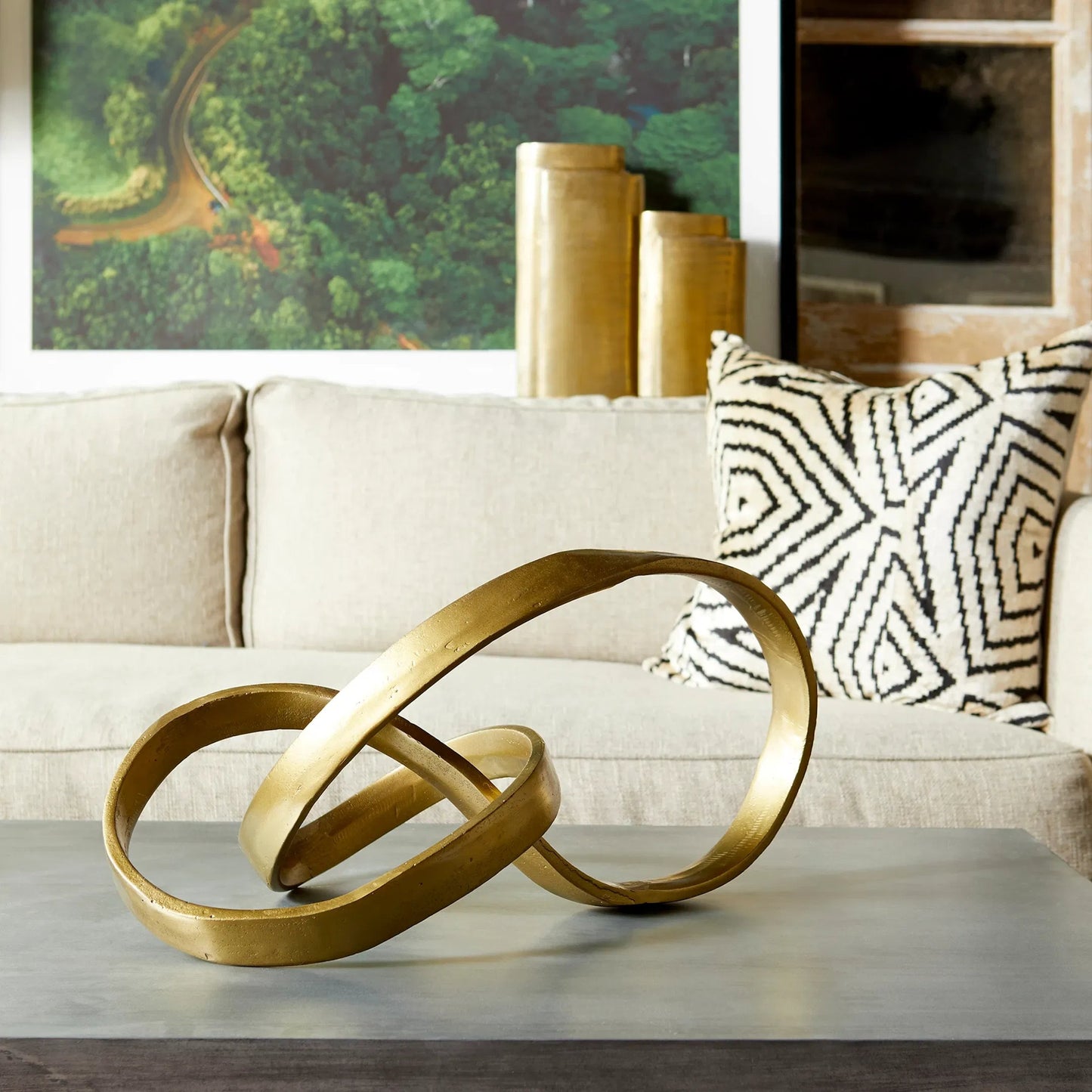 003 S-341860 | Lifestyle | Adele Sculpture by Cyan Design in bronze. Made from aluminum in a modern style.