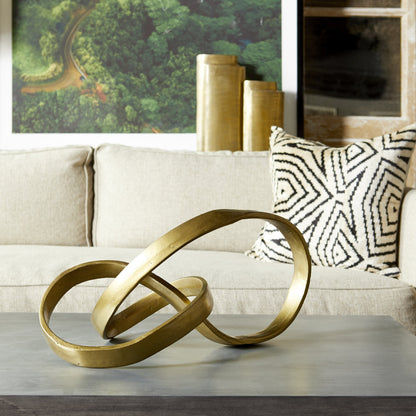 Adele Sculpture by Cyan Design in bronze. Made from aluminum in a modern style.