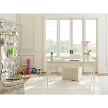 Fremont Writing Desk by Sligh in ivory. Made from unique in a transitional style.