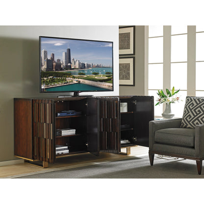 Quantum Media Console by Sligh. Made from unique in a modern style.