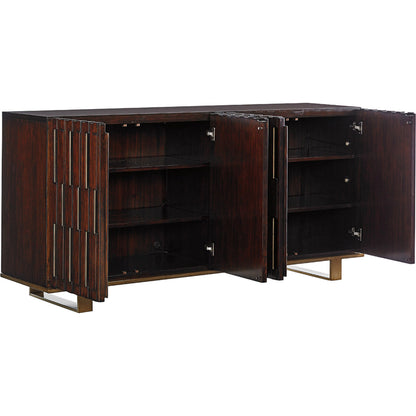 Quantum Media Console by Sligh. Made from unique in a modern style.