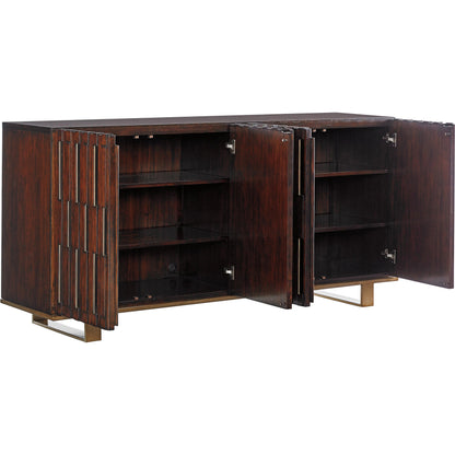 Quantum Media Console by Sligh. Made from unique in a modern style.
