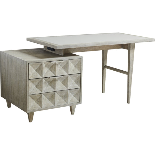 Domus Writing Desk by Sligh in fog gray. Made from unique in a modern style.