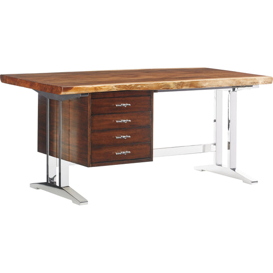 La Costa Writing Desk by Sligh in walnut. Made from unique in a modern style.