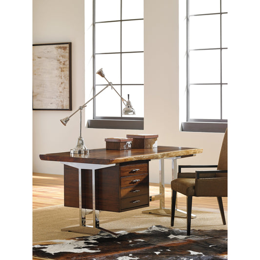 La Costa Writing Desk by Sligh in walnut. Made from unique in a modern style.