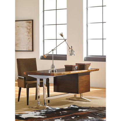 La Costa Writing Desk by Sligh in walnut. Made from unique in a modern style.