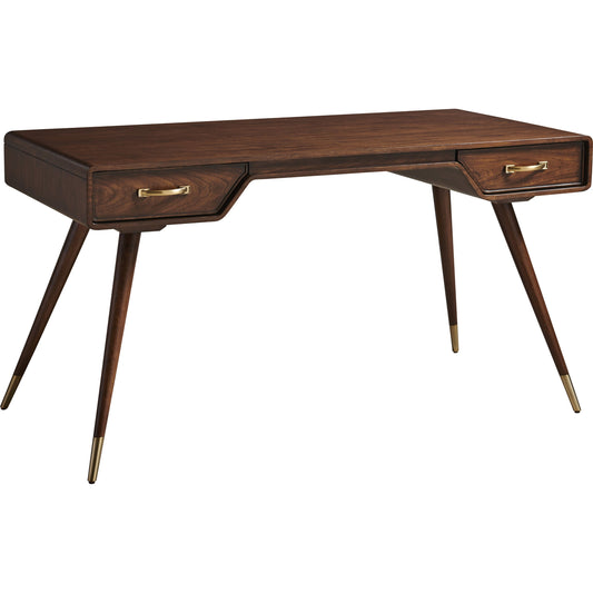 Cassina Writing Desk by Sligh in walnut. Made from unique in a traditional style.